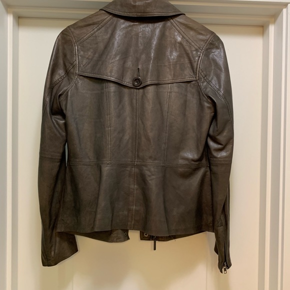 Vince Leather Jacket - Picture 6 of 8
